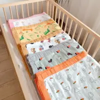 在飛比找樂天市場購物網優惠-ins竹棉四層紗布大方巾嬰兒蓋被寶寶被子抱毯蓋毯成人空調被毯