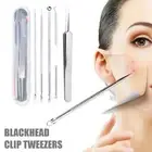 Acne Needle Kit Blackhead Remover Pimple Blemish Comedone Extractor Tweezer Tool