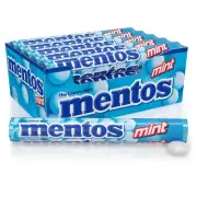 Mentos Chewy Mint Candy Roll Mint Non Melting Party 14 Pieces Bulk Pack