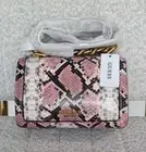 GUESS Pink Python CROSSBODY SHOULDER BAG HANDBAG AUTHENTIC Brand New with Tags