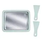 Ice Cream Roll Maker Machine Stainless Steel 10x8x1.2inch Practical Durable