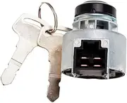 Ignition Starter Switch with Keys Tractor Accessories for Kubota B3350HSD B3350HSDC B3350HSDCC B3350SUHSD B7300HSD