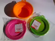 Silicone Collapsible Travel Dog Bowl for Food or Water FREE POSTAGE