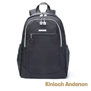 【Kinloch Anderson】城市酷玩 中性簡約後背包(都會黑)