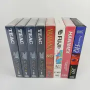 Blank VHS Video Tapes Lot of 8 New and Sealed E180 3 Hours Mixed Lot