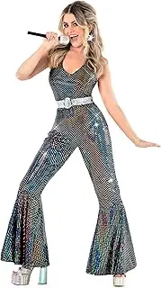Morph - Disco Costumes For Women - 70s Costume For Women - Womens Disco Costume - Disco Jumpsuit - 70s Disco Jumpsuit