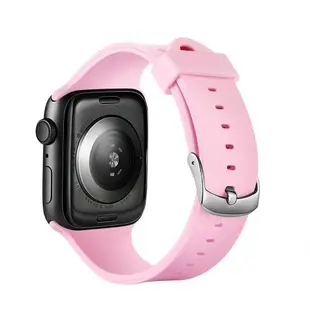 適用apple watch7654321代se硅膠卡通表帶蘋果手表44/42mm男女潮 iwatch4智能運動 40mm series4防水腕帶小熊