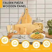 Gnocchi Pasta Making Tool Set Ergonomic Wood Gnocchi Board DIY Ravioli jeOsa