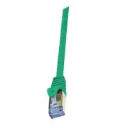 CQ3055S Patch cord S/FTP 6a Line Cu LSZH Green 2m 26AWG LOGILINK