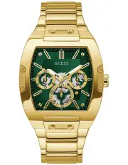 [Guess] Phoenix 43mm Stainless Steel Watch in Gold