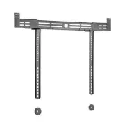 Adjustable Flush Steel Sound bar Soundbar Speaker Bracket Mount Above Below TV