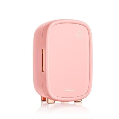 Cosmetics and Skincare Fridge Beauty Makeup Storage Refrigerator Portable Pink