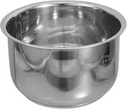 3L Inner Cooking Pot Stainless Steel Rice Cooker Pot Inner Tank Liner Container Replacement for Rice Cooker Accessory(Size:19.8X19.8X12CM)