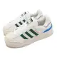 adidas 休閒鞋 Superstar Bonega 2B W 女鞋 白 綠藍 厚底 奶油底 愛迪達 HQ9884