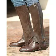 Ovation Suede Stitched Rib 1/2 Chap
