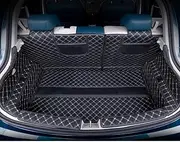 Full Coverage Leather Trunk Mat Compatible With GWM ORA 03 Funky Cat Good Cat 2025 2024 Rear Backrest Mats Boot Liner Tray Carpet(B2)