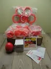 Egglettes Deluxe Set 6 Egg Cups Egg Cooker Egg Rack Egg Timer NEW
