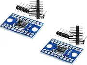 2pcs TXS0108E 8 Channel TTL Logic Level Converter 3.3V to 5V Bi-directional Conversion