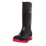 MACK PVC Steel Cap Gumboot - Black/Red MK000POURBDF070