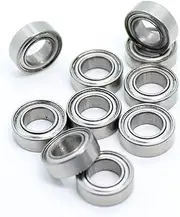 ACAECMGGFP SMR95ZZ Bearing 5 * 9 * 3 mm (10PCS) ABEC-1 Stainless Steel Ball Bearings Shielded SMR95Z SMR95 Z ZZ Bicycle bearings