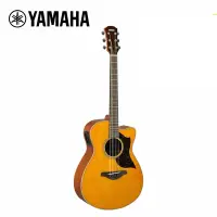 在飛比找Yahoo奇摩購物中心優惠-YAMAHA AC1M VN 電民謠木吉他 復古原木色款