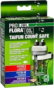 JBL PROFLORA CO2 Taifun Count Safe, CO2 Bubble Counter, Built-in backflow Protection