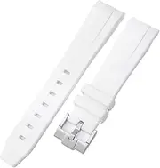 [BKUANE] Camouflage Strap for Omega for Swatch MoonSwatch Curved End Silicone Rubber Bracelet Men Women Sport Watch Band Accessorie 20mm