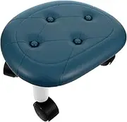 ASAKKURA Small Stool with Wheels Step Stools for Adults Small Stools to Sit on Small Step Stool Pedicure Chair for Spa Under Desk Foot Rest Foot Rest Under Desk Foot Stool for Bathroom