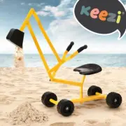 Kids Ride on Sandpit Excavator Toy Sand Dirt Soil Backyard Digger Digging Toy