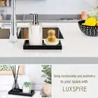 Silicone Tray Dishwasher Safe Eco-friendly Storage for Soap Perfume Shatterproof