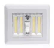 LED Closet Light Switch | 400 Lumen Wireless Battery Powered COB Night Light