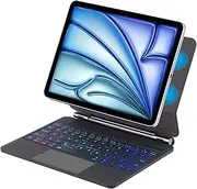FIABANO Magic Keyboard for iPad 10th Gen | iPad 11-inch (A16), Wireless Bluetooth Keyboard | Trackpad with Magnetic Stand & Power Display