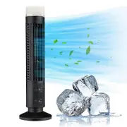 Tower Fan Led Bladeless Fan Tower Electric Fan Mini Vertical Conditioner BK