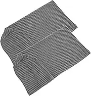 Didiseaon Sofa Armrest Covers Elastic Sofa Armrest Protector Sofa Arm Cover Arm Rest Towel Sturdy Fleece Fabric Light Grey