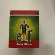 Elf Snow Globe Christmas Collectible Buddy The Elf New In Box. Warner Brothers