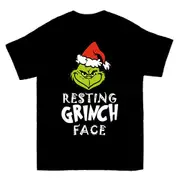 Resting Grinch Face Huge T-shirt