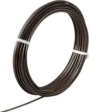 Hanafubuki Wazakura Japanese Bonsai Training Wire 2.5mm, Brown Anodized Coating Aluminum Made in Japan 150g - 32.8Ft(10m) 2.5mm