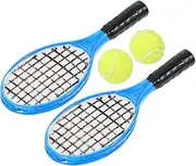 Gatuida 4pcs Tennis Racket Accessories Tennis Miniature Miniature Dollhouse Accessories for Racket Racquet Resin