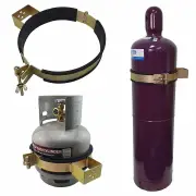 Noblefix CYH110 - G Size Steel Gas Bottle Holder - Acetylene