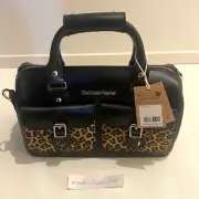 Dr. Martens KIEV SMOOTH Limited Top Handle Black Light Tan Bag 41081001 2025