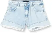 [Replay] Girls' Jeans Shorts Made of Comfort Denim
