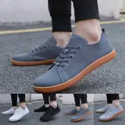 Men's Fly Weave Casual Shoes Wide Toe Barefoot Shoes Non Slip Breathable