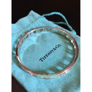 [TIFFANY&CO]  925純銀 經典羅馬數字手環～100%真品！值得收藏的經典～👍🏼