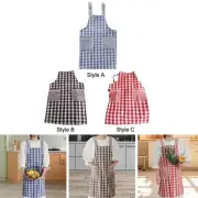 Chef Apron Bib Waiter Waitress Apron Work Apron for BBQ Barbershop Painting