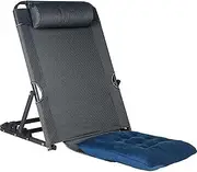 Adjustable Bed Back Rest Bed Backrest with Neck Pillow Headrest & Cushion Adjustable Sit-up Backrest Folding Chair Neck Lumbar Back Support Reading Bed Rest Support