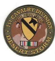 1st Cavalry Division Desert Storm Patch