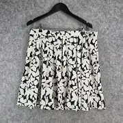 Cynthia Rowley Skirt Womens Extra Large White Black NEW 11567