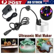Ultrasonic Mist Maker Fogger Water Fountain Pond Fog Machine Air Humidifier Auto