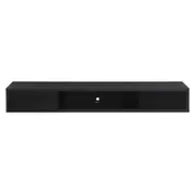 Air 1800mm Wall Mount Entertainment Unit - Black Oak