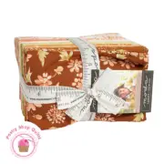 Moda CINNAMON & CREAM Fig Tree Quilting 40 - 9" X 22" FAT 1/8th BUNDLE